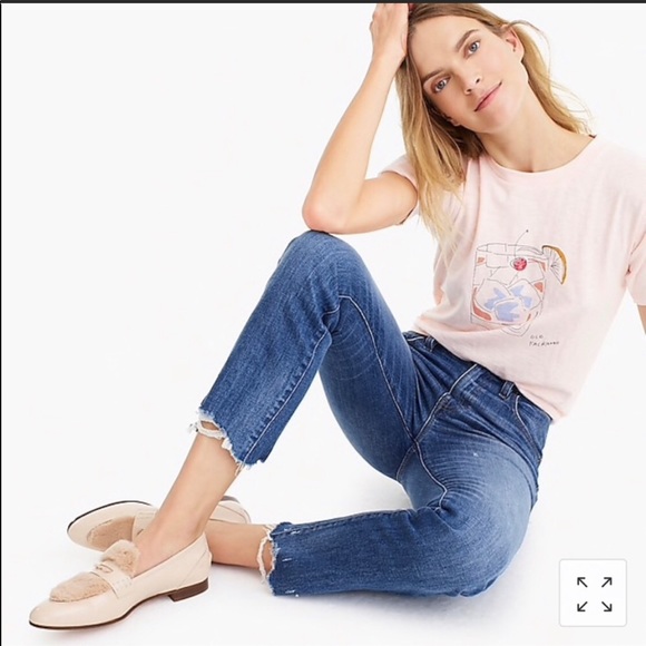 JCrew Academy Penny Loafer faux-fur Almond - Picture 4 of 8